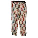 J.Crew  X Ratti Seaside Pineapple Pull On Joggers Size 2 EUC #0699-AZ Photo 2