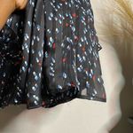 Sabina‎ Musayev Dress Gwen Maxi Flutter Sleeve Black Dotted Maxi Size M Size M Photo 5