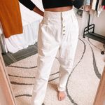 Topshop Cream High Rise Pants!! Photo 0