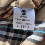 Saphirose Trench Black Windbreaker Jacket | Outdoor Raincoat Coat Small Photo 12