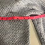 Abercrombie & Fitch Blue Waffle Knit Sweater with Exposed Zipper - Small Photo 5