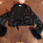 Altard State  long sleeve cropped top   size large   Photo 0