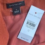 Ann Taylor Square Neck Midi Tiered Linen Blend Dress Sleeveless Summer Sz 12 Photo 9