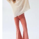BDG Urban Outfitters Extreme Flare Corduroy Pants Women’s Sz 32 Tangerine Orange Photo 0