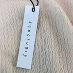 Sanctuary  Cream Puffy Sleeve Mini Dress NWT Size Medium Cream Button-Up Dress Photo 7