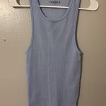 Youngla Ribbed Muscle Tank Light Blue Womens Medium Photo 0