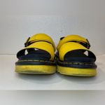 Dr. Martens Dr. Martens Voss Yellow Women’s Leather Strap Sandals Hydro Leather Size 8 Photo 7
