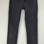 American Eagle  Black Washed Jeggings Sz 4 X-LONG Stretch Denim Photo 7