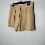 Diane Von Furstenberg  tan shorts size 2 Photo 1