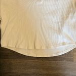 Madewell Cotton Ottoman Jacquard V-Neck Boxy
Ribbed Crop Top in Bright Ivory XL Photo 10