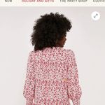 Scarlet Ditsy Floral Kenzo Dress White Size XS Photo 2