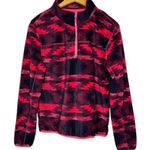 Aeropostale Aztec Southwest Pattern Red Pink Black Fleece Pullover Size XL Photo 0