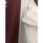 Holloway  Performance Women's Size Large Burgundy White Polo Shirt NASCAR Racing Photo 3