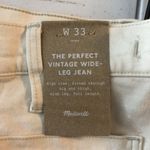 Madewell Womens The Perfect Vintage Wide-Leg Jean Vintage Canvas Ivory 33 Photo 4