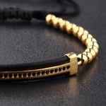 Classic Luxury CZ Copper Beads Bracelet Photo 2