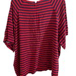 Levi's  Red and Blue Striped Shirt Photo 5