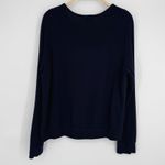 Sundry Rainbow Heart Sweatshirt Size Large Navy Graphic Pullover Crewneck Cozy Photo 4