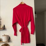 Anthropologie  Daily Practice Pink Polo Knit Henley Sweater Dress Size Small Photo 7