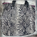 Juicy Couture Malibu Nylon Tote & Wallet In Snakeskin Print Photo 6
