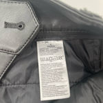 Banana Republic Pants Size 4 Faux Leather Black Mob Wife Crop Cropped Pockets Photo 8