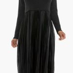 Nina Leonard ‼️SOLD‼️ Midi Black Dress NWT Photo 4