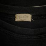 Brandy Melville John Galt cropped navy long sleeve shirt Photo 2