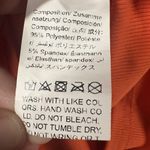 SheIn Dress Womens Large Pink Orange Colorblock Ruched Cutout Bodycon Tank Mini Photo 4