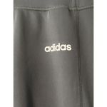 Adidas Women's High Rise 7/8 Length Carbon White 3 Stripe Tights Pants Sz S Photo 1