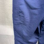 FIGS Women's Navy Cargo Scrub Pants Photo 7