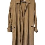 ZARA Open Front Lightweight Trench Coat Photo 0