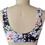 2 Piece Flower Bikini Floral Swimsuit Summer Bathing Suit ~ Womens Size LARGE Photo 2
