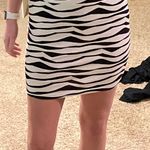 Charlotte Russe Black and White Pencil Skirt Photo 1