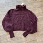 Topshop Deep Burgundy Turtleneck Sweater Photo 6