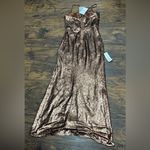 Bardot  Sequin Dress‎ Bronze NWT Small Photo 1