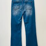 Wax Jean NWT WAX Frayed Hem Flare Jeans - Medium Wash sz 9/29 .  Photo 5