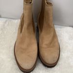 Timberland  A6019 A2HKF Women 9 US Leather Tan Lug Sole Chelsea Pull On Boots Photo 1