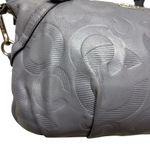 Coach Wisteria Embossed Signature Madison Sophia Satchel #15922 RARE Photo 14