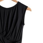 Kut From The Kloth Kut from‎ the Kloth Mollee Draped Knit Jersey Sheath Dress in Black, Size 0 Photo 4