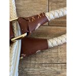 The Sak  106429 Cream Cambria Satchel Hand-Crocheted Tote Bag Photo 8