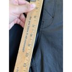Unpublished  Women's Coated Waxed Pants Black Skinny Leg Sz 25 Photo 7