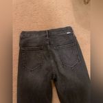 MOTHER The Insider Crop Step Fray Jeans up in smoke dark fall denim classic Black Size 29 Photo 9