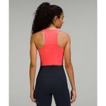Lululemon Invigorate Training Tank Top Sunset Orange Size 4 Crop Top Gym Run Photo 1