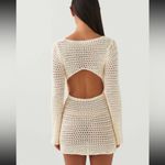 Peppermayo  Down For The Ride Crochet Mini Dress Photo 4
