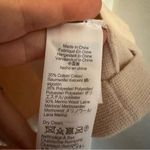 J.Crew  Giselle Cardigan Blazer Jacket Merino Cotton Womens Large Cream Photo 7