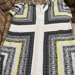 BCBGMAXAZRIA Black and White Pencil Mini Skirt Photo 1