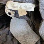 Hem & Thread NWT Waterfall Textured Cardigan w/ Faux Leather Sleeve Detail Photo 5