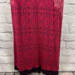 Athleta Kindred Cami Tank Dress Shelf Bra Adjustable Straps Stretch Maroon M Photo 3