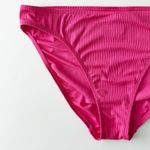 Old Navy [] Hot Pink Rib Knit Balconette Bikini Top Matching Bottoms Swimsuit XL Photo 8