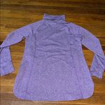 Duluth Trading Co Heathered Purple Turtleneck Tunic, Large Photo 10