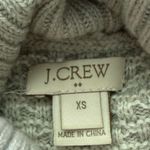 J.Crew Waffle Knit Textured Turtleneck Sweater Mushroom Gray Size XS Photo 10